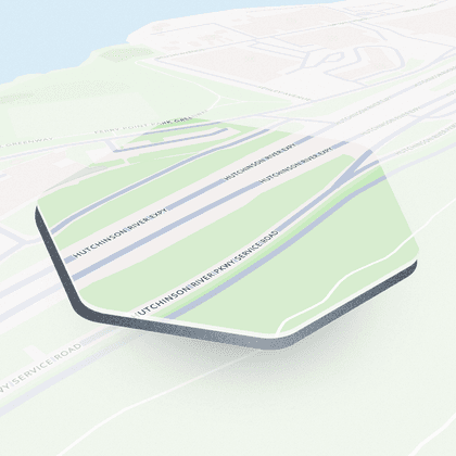 Hutchinson River Parkway Service Road #9, New York