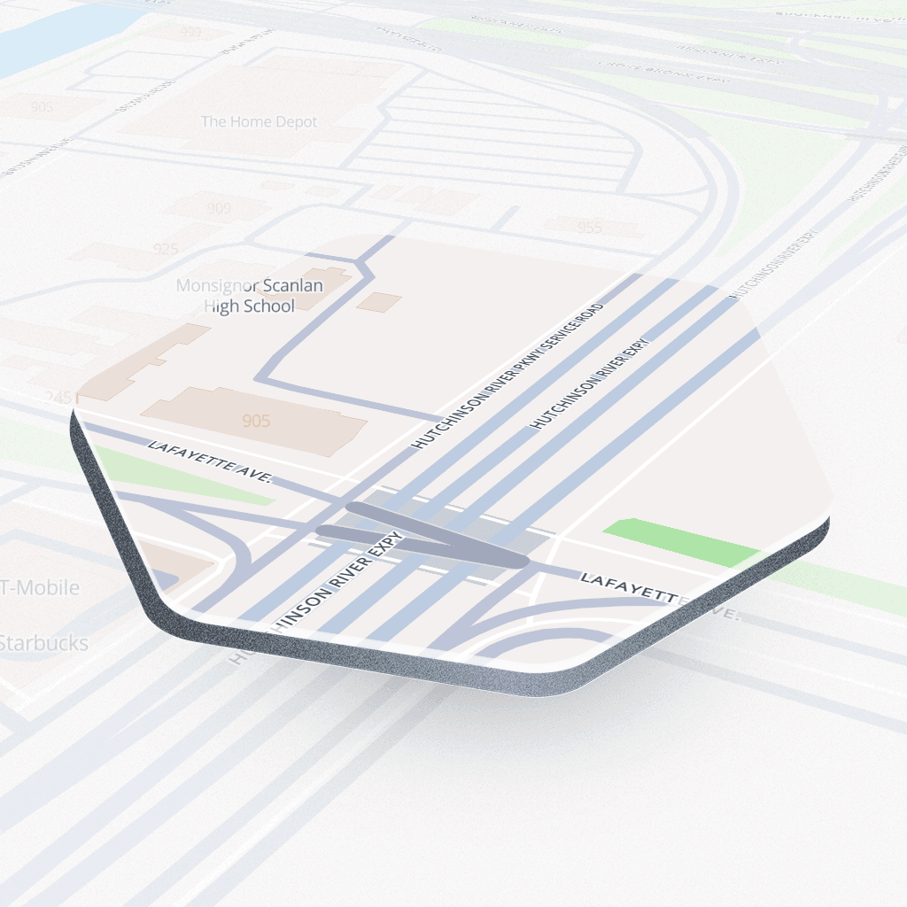 Hutchinson River Parkway Service Road #11, New York