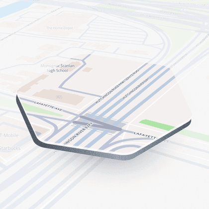 Hutchinson River Parkway Service Road #11, New York