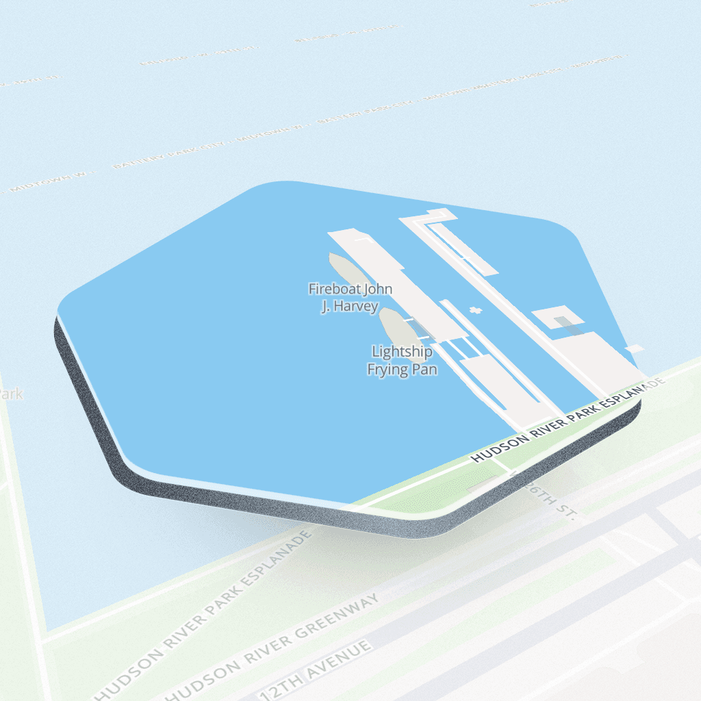 Hudson River Park Esplanade #13, New York