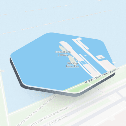 Hudson River Park Esplanade #13, New York