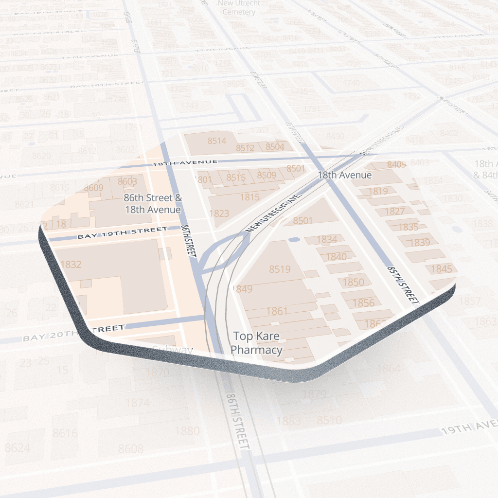 New Utrecht Avenue #1, New York